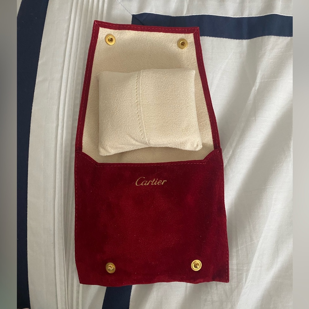 Cartier Jewelry Pouch